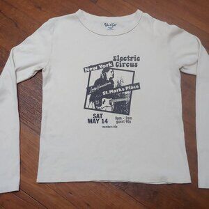 Women's John Galt Lady Violantina NYC Punk Shirt Made In Switzerland